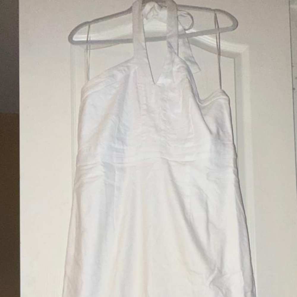 Ann Taylor White Backless Dress - Picture 3 of 6